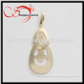 new design gold plating drop earrings jewelry accessory